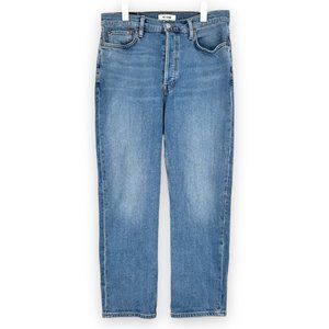 RE/DONE 70s Stove Pipe Jeans in Blue Shadow